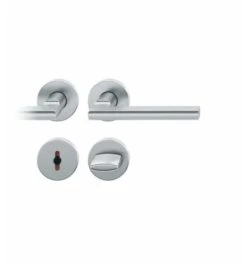 FSB ZT-Drückergarnitur WC Edelstahl VK8, 0 12 1035