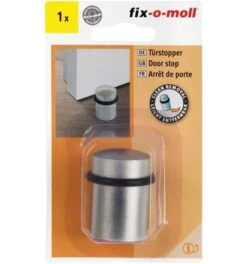 Türstopper Kleb.satiniert30/35 Mm H44 Mm