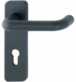 Hoppe FS WEgarniturSchildF9005 FS-K58/202K/138 9/72PZ