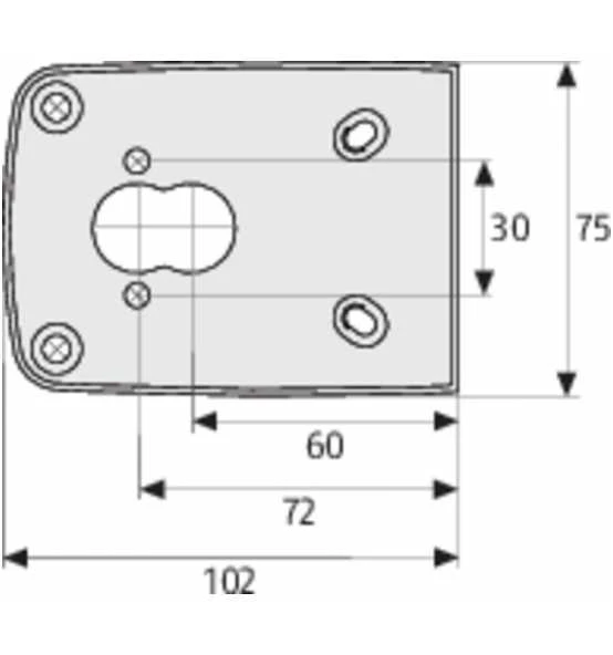 ABUS Unterlage Unterlage 7000 W KU 3 ABUS Unterlage Unterlage 7000 W KU – Bild 3