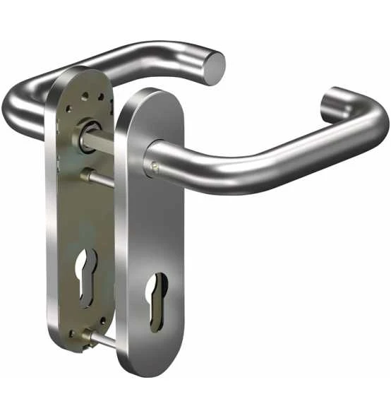 OGRO Kurzschildgarnitur CORE 8100 8 Mm/7051K 72MM PZ AL Alu.ALU F 1 PZ Rd Drückergrt. 1 OGRO Kurzschildgarnitur CORE 8100 8 Mm/7051K 72MM PZ AL Alu.ALU F 1 PZ Rd Drückergrt.