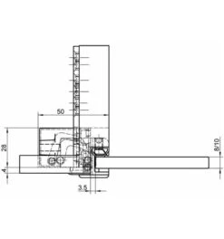 Simonswerk Glastürband TEG 310 2D 60 Alu.ma Weiß 60kg Verdecktl.ESG 8/10mm -Burgs Tienda weitere 1535417 czm