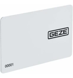 Zutrittskontrollsystem Ausweiskarte MIFARE DESFireEV2 Weiß RFID-Transponderkarte