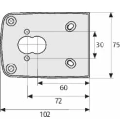 ABUS Zylinderschutz PZS70 B 9 ABUS Zylinderschutz PZS70 B -Burgs Tienda weiteres zubehoer fuer tueren 1585465 czm 2