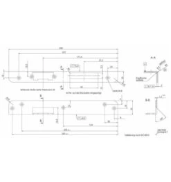 KFV Winkel-Schließblech Dr Nr.15-3E Hell Verz.