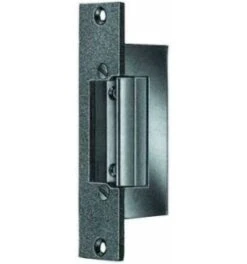 ASSA ABLOY Haustür-Elektro-Türöffner 17 E FaFix, Mit Flachschließblech, Kurz, 12V
