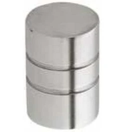 KWS GA-Endkappe, 8891, Edelstahl Matt Gebürstet